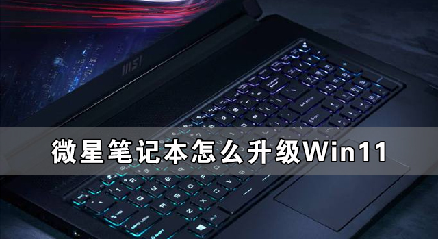 微星笔记本怎么升级Win11 微星笔记本升级Win11详细教程