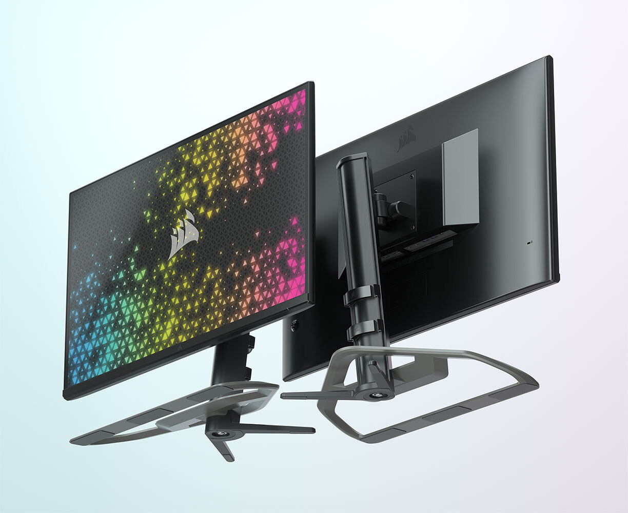 海盗船发布新款 4K 144Hz / 2K 240Hz 显示器