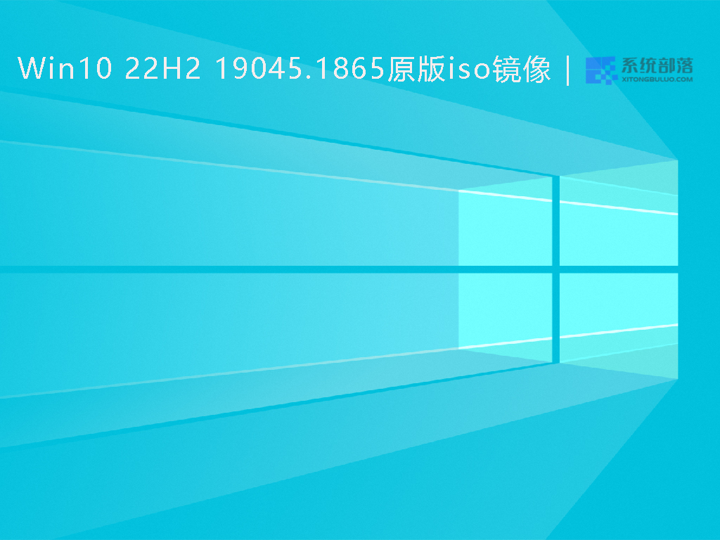 Win10 22H2 19045.1865原版iso镜像 V2022