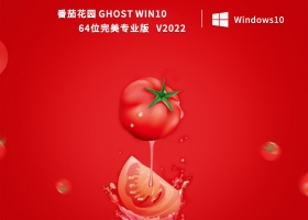 番茄花园 Ghost Win10 64位完美专业版 V2022
