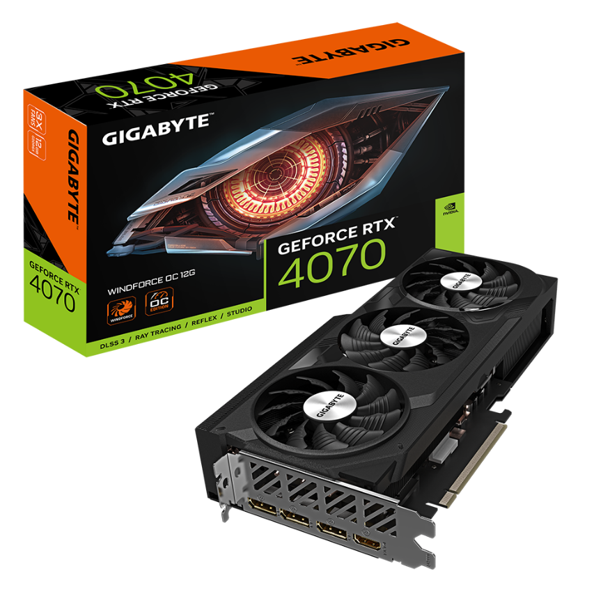 技嘉科技推出geforce rtx 4070系列顯卡